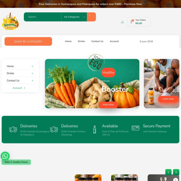 smoothyjuice.co.za